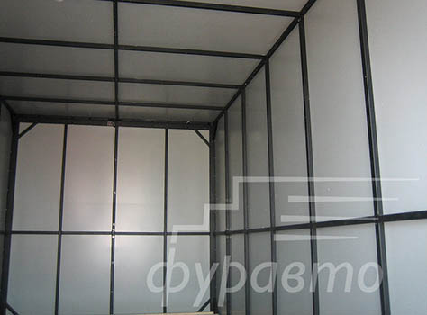 фургон с пластиковой обшивкой промтоварный фургон с пластиковой обшивкой
