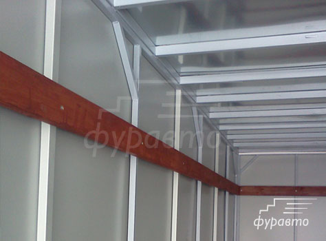внутренняя отделка промтоварного фургона внутренняя отделка фургона