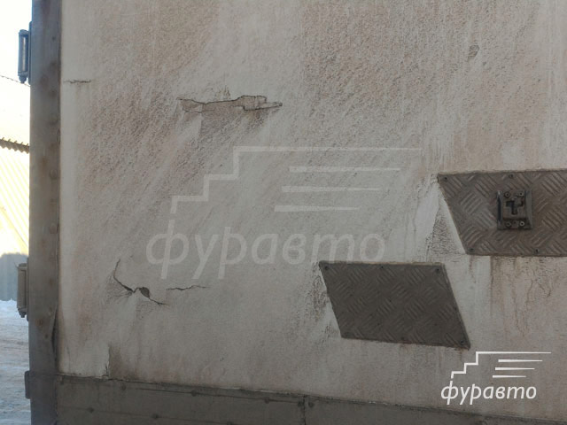 повреждения обшивки фургона повреждения обшивки фургона