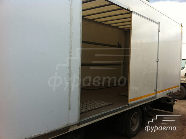 фургон автовоз сзади фургон автовоз сзади